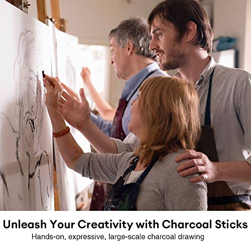 Dyvicl Graphite Charcoal Sticks - Pack of 18