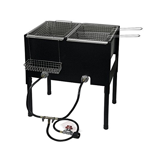 Barton High-Pressure Triple Basket Propane Fryer