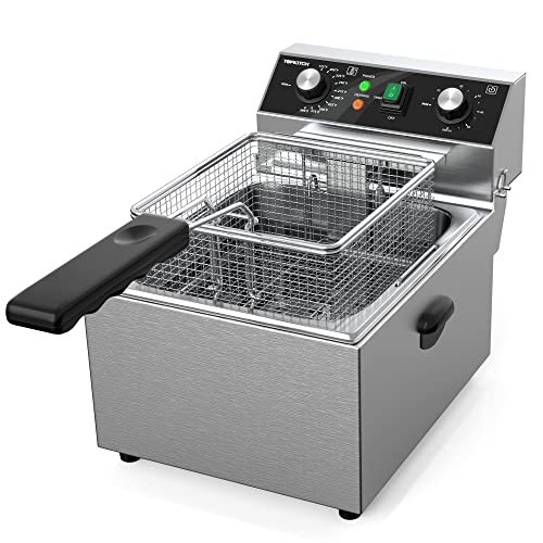 TOPKITCH 10L Electric Deep Fryer with Timer