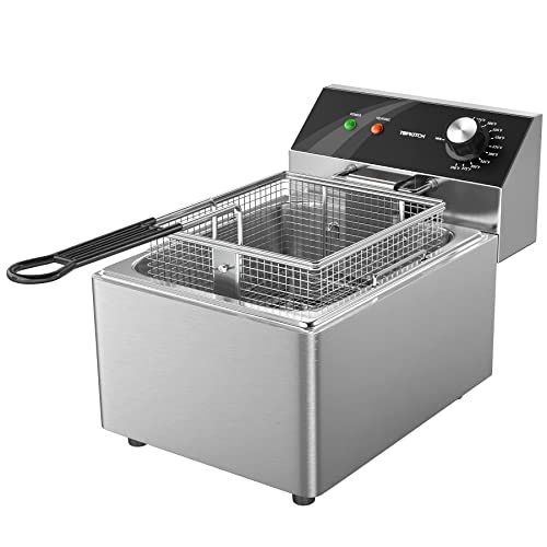 TOPKITCH 10L Electric Deep Fryer with Basket