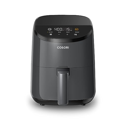 Compact 4-in-1 Air Fryer Oven, Nonstick & Dishwasher Safe