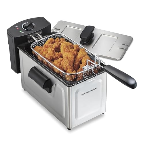Hamilton Beach Professional Electric Deep Fryer, 1500W, 3L
