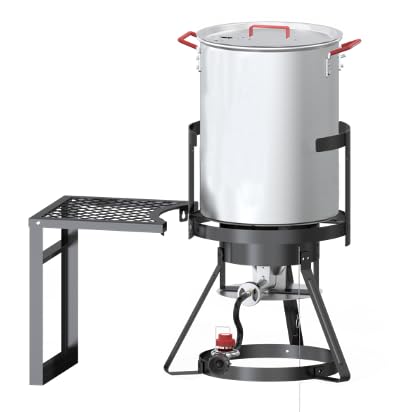 Fire Riot 30 Qt Heavy Duty Aluminum Turkey Fryer