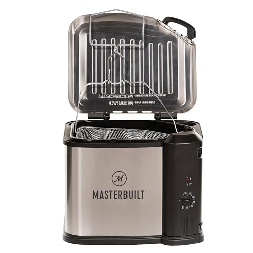 Masterbuilt 10L 3-in-1 Electric Fryer, Boiler, Steamer