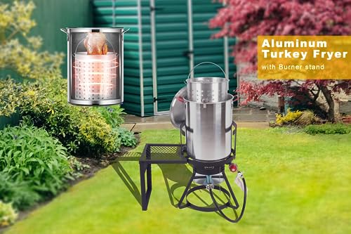 Fire Riot 30 Qt Heavy Duty Aluminum Turkey Fryer