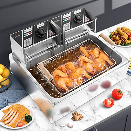 TANGME 3400W Electric Turkey Deep Fryer
