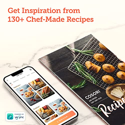 COSORI Air Fryer Pro LE 5-Qt, 450℉, 85% Oilless