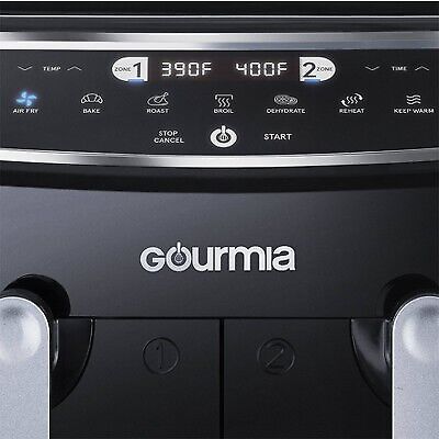 9-Qt Air Fryer: Dual Basket, 7 Functions