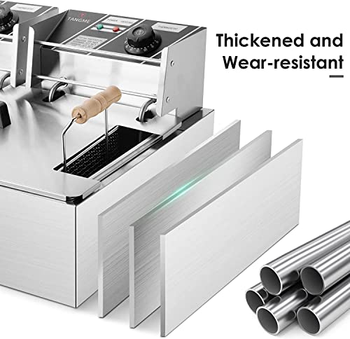 TANGME 3400W Electric Turkey Deep Fryer