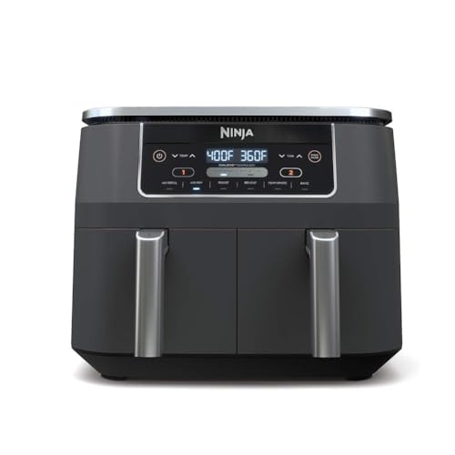 Ninja Foodi DualZone 2-Basket Air Fryer, 8 Quart