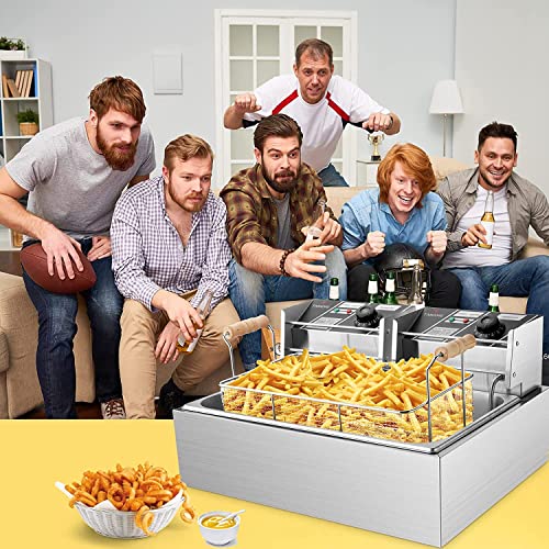 TANGME 3400W Electric Turkey Deep Fryer