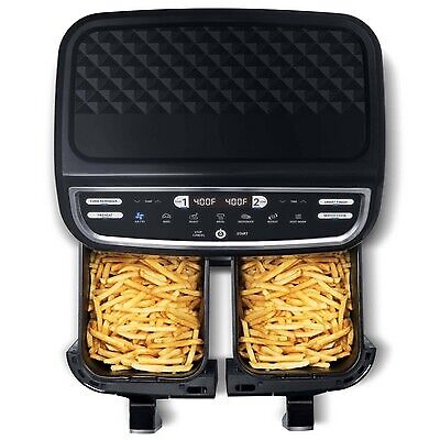 9-Qt Air Fryer: Dual Basket, 7 Functions