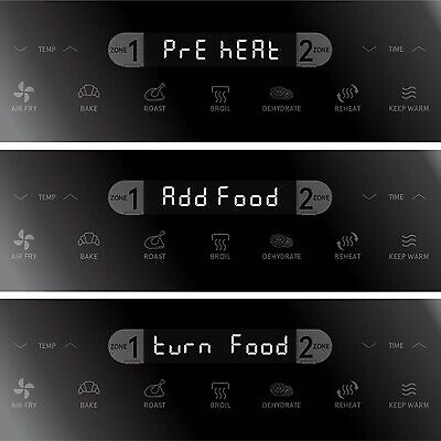 9-Qt Air Fryer: Dual Basket, 7 Functions