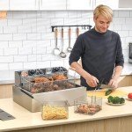 Swinod Deep Fryer with Strainer Basket