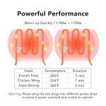 Swinod Deep Fryer with Strainer Basket