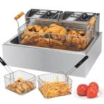 Swinod Deep Fryer with Strainer Basket