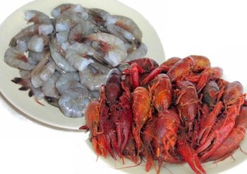 5 lbs Crawfish & 2 lbs Jumbo Shrimp Combo