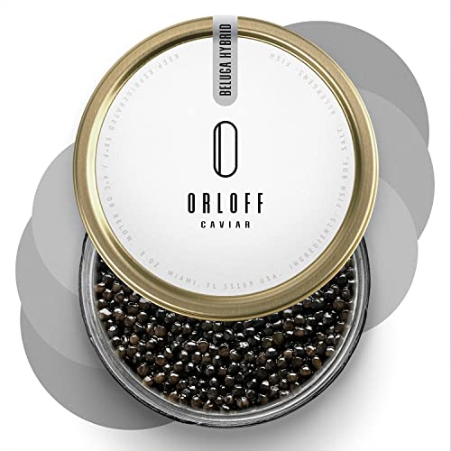 Beluga Hybrid Sturgeon Black Caviar - 4 oz