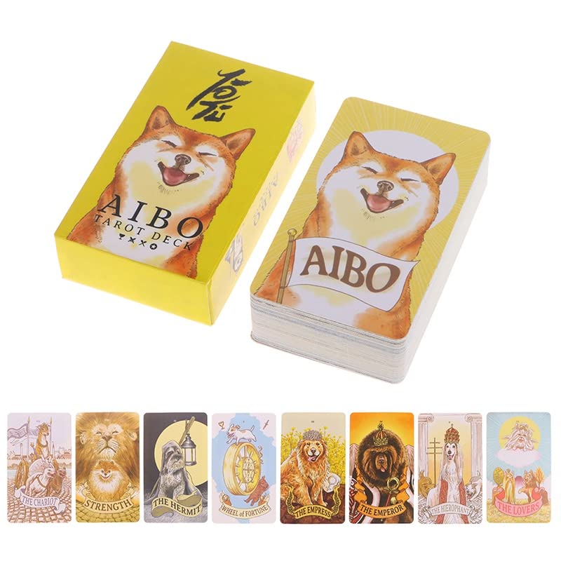Aibo Dog Tarot Deck: Cute Puppy, RWS System