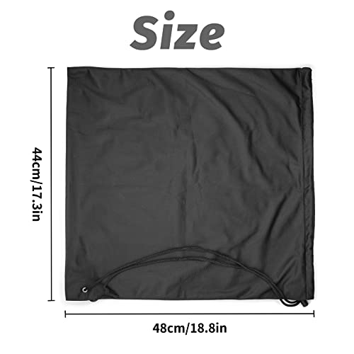 Motorcycle Helmet Backpack with Drawstring Storage