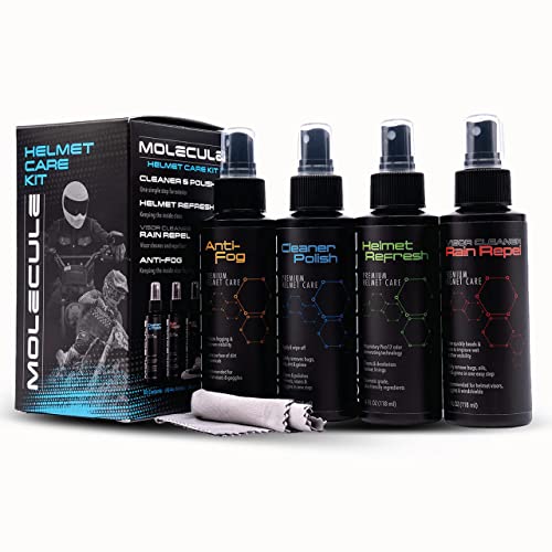 Molecule Gloss Helmet Care Kit for Motorcycle Helmets
