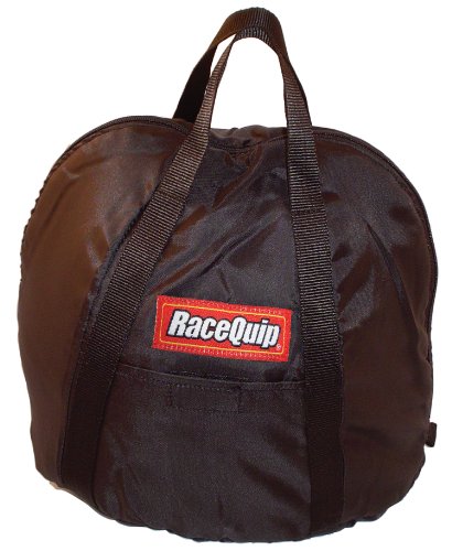 RaceQuip® Black Nylon Helmet Bag with Fleece Lining