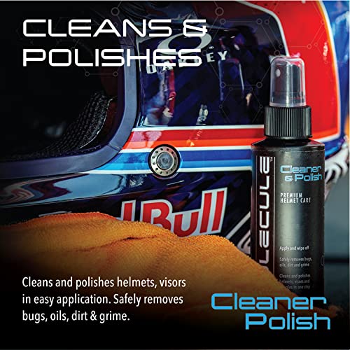 Molecule Helmet Cleaner & Polish Spray, 4 oz