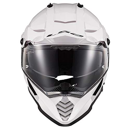 LS2 Blaze Adventure Helmet - Gloss White, Large