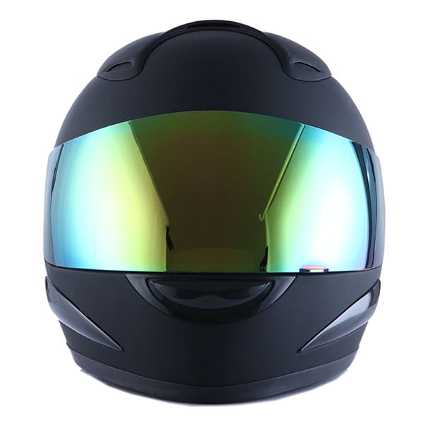Full Face Matt Black Motorcycle Helmet HJM A110
