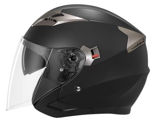 YEMA YM-627 DOT Approved Open Face Motorcycle Helmet