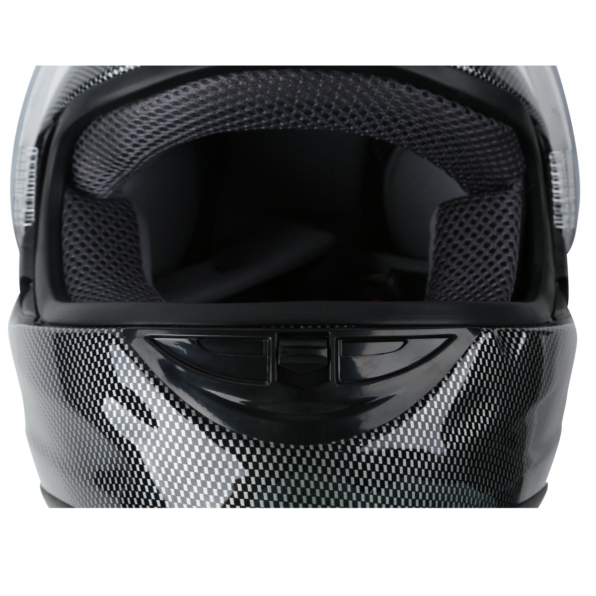TCMT Full Face Carbon Fiber Motorcycle Helmet XL