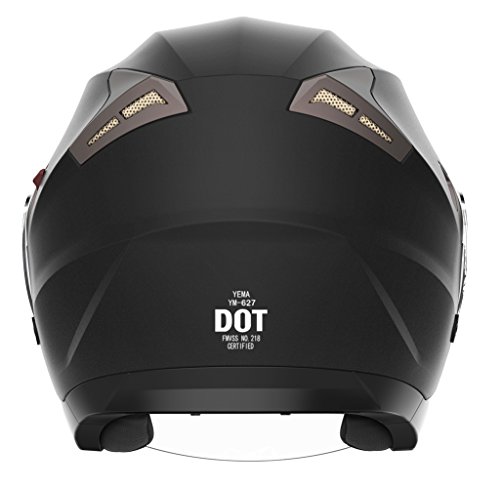 YEMA YM-627 DOT Approved Open Face Motorcycle Helmet