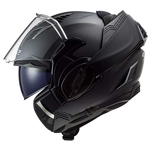 LS2 Valiant II Modular Helmet in Black