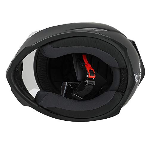 1STorm Skull King Matte Black Full Face Helmet