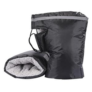 Universal Motorcycle Handlebar Gloves with Reflective Strips