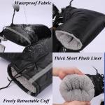 Universal Motorcycle Handlebar Gloves with Reflective Strips