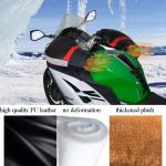 Waterproof Motorcycle Handlebar Gloves with Reflective Strip