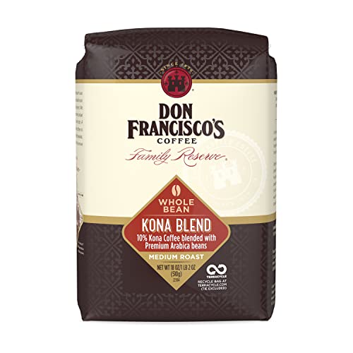 Don Francisco's Whole Bean Kona Blend Coffee 18 oz