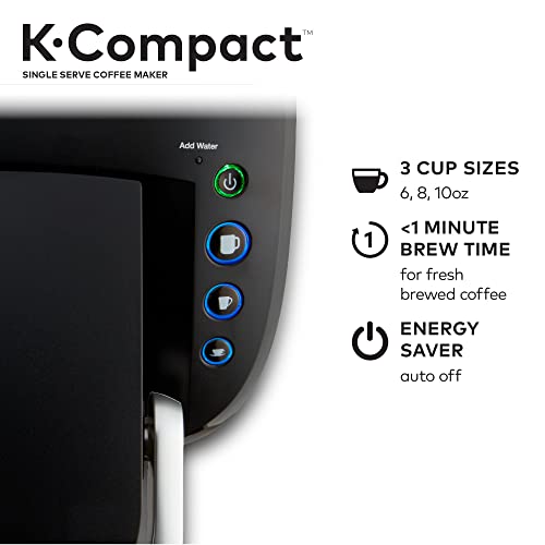 Keurig K-Compact Single-Serve Coffee Maker, Black