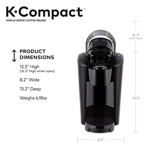 Keurig K-Compact Single-Serve Coffee Maker, Black
