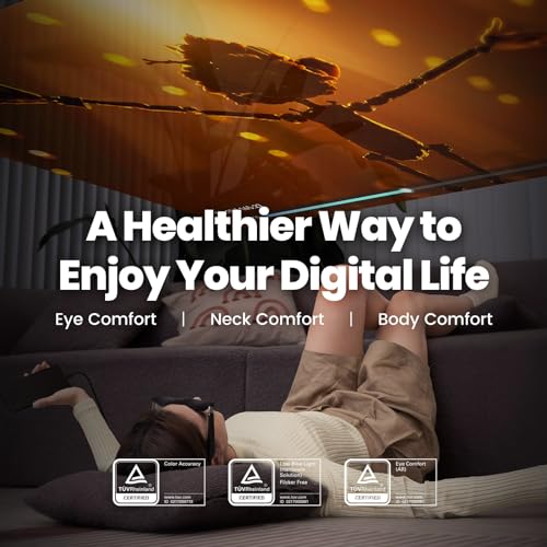 XREAL Air AR Smart Glasses: 201" Virtual Theater