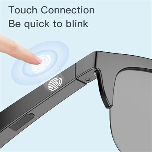 Bluetooth Sunglasses with Mic and Voice Assistant