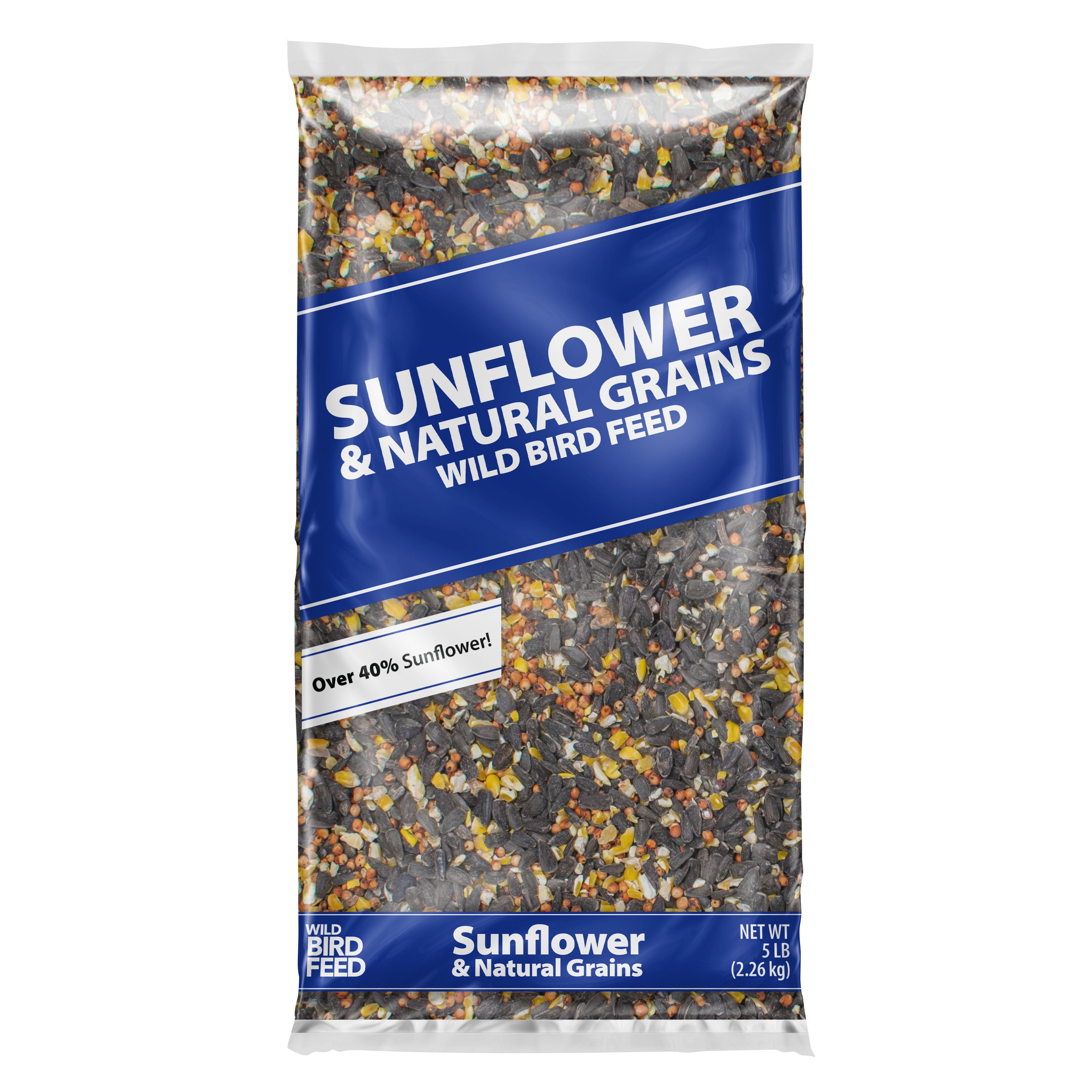 Sunflower & Grains Wild Bird Feed, 5 lb