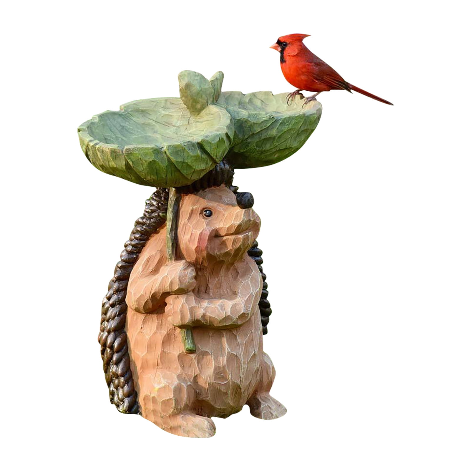 Wild Bird Bath Bowl for Outdoor Garden Decor