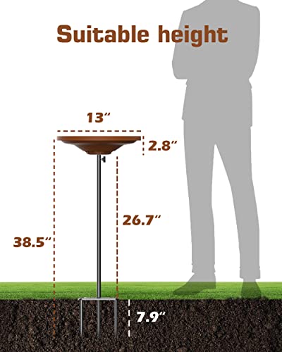 Outdoor Bird Baths: Detachable, Freestanding, Heavy Duty