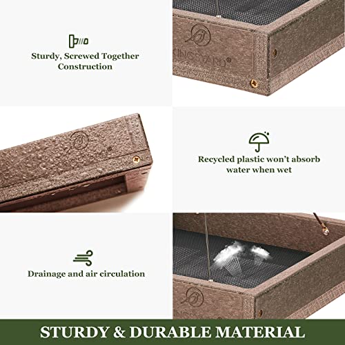 Durable Kingsyard Bird Feeder Holds 3.5 lbs