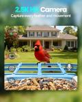 isYoung Smart Bird Feeder with Camera and AI