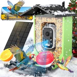 Smart Bird Feeder with Camera and Solar Power