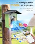 Smart Bird Feeder with Camera and Solar Power