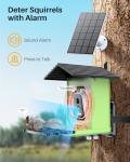Smart Bird Feeder with Camera and Solar Power